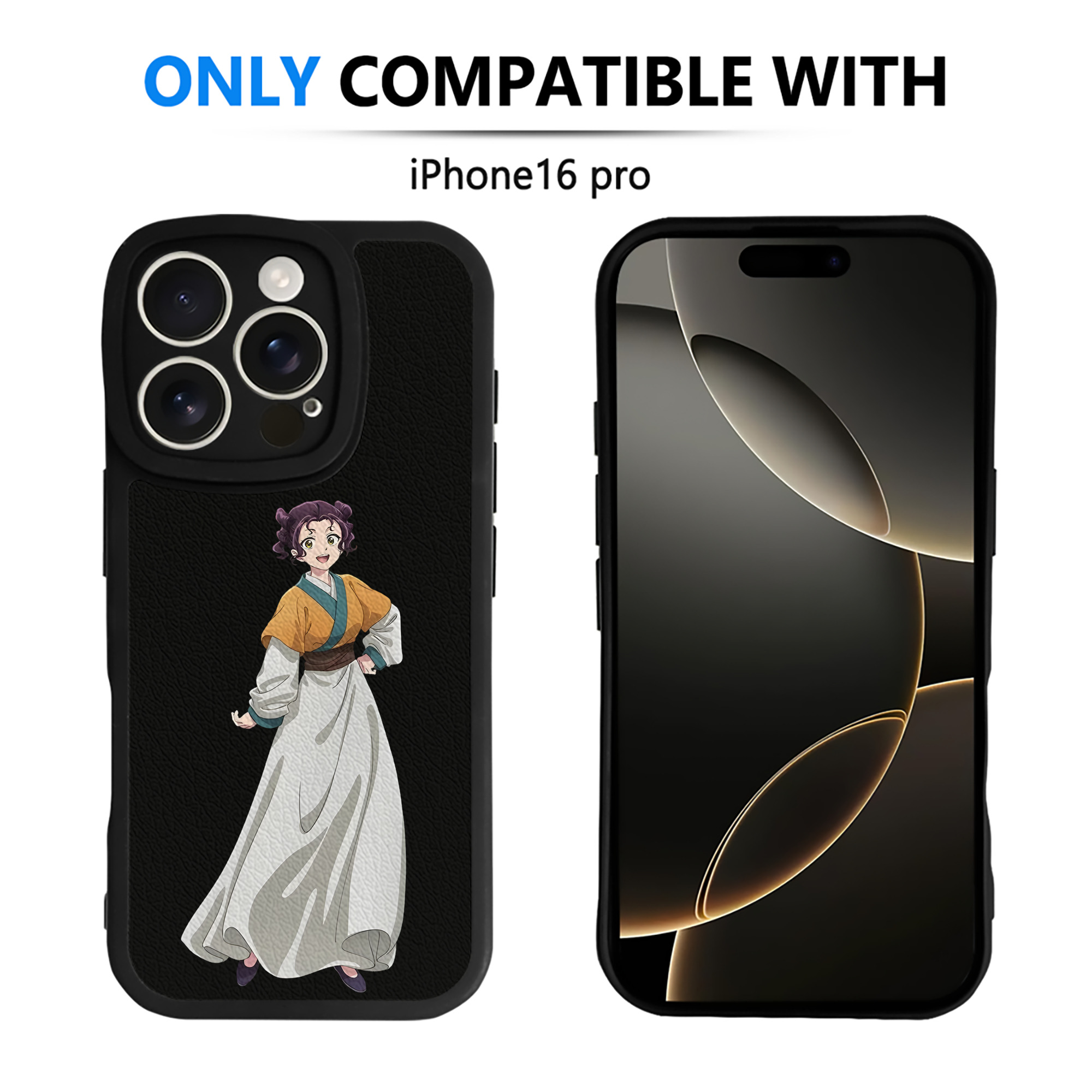 薬屋のひとりごと The Apothecary Diaries 【iPhone 16シリーズ対応】シリコンスマホケース（レザー調） 材質：シリコン